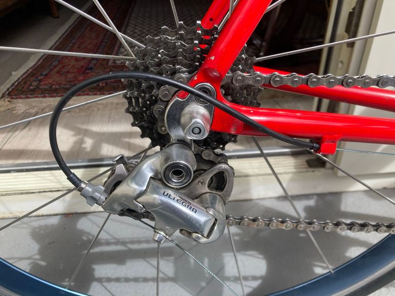 Gebrauchtes EMPELLA Custom Shimano Ultegra 1990 Road & Gravel, Rot — Bild 3 von 11