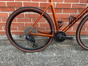 Used GIANT TCX Custom SRAM GX Eagle AXS 2022 Road & Gravel, Orange — image 4 of 10