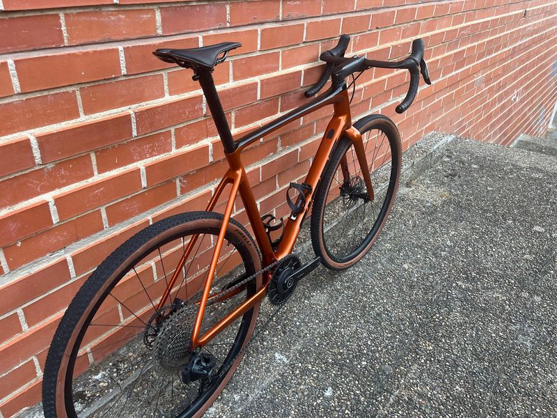 Used GIANT TCX Custom SRAM GX Eagle AXS 2022 Road & Gravel, Orange — image 6 of 10