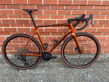 Used GIANT TCX Custom SRAM GX Eagle AXS 2022 Road & Gravel, Orange — image 1 of 10