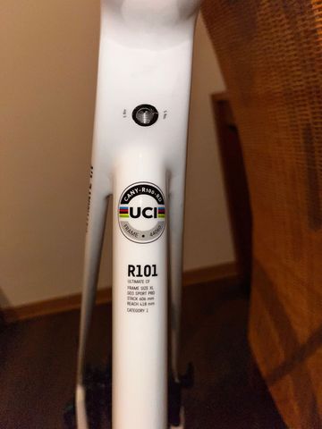Used Canyon Ultimate CF 7 2026 2026 Road & Gravel, White — image 6 of 9