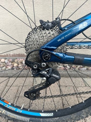 Trek Fuel EX 9.7 29 2014 2014 Mountainbike usato, Blu — immagine 8 di 16