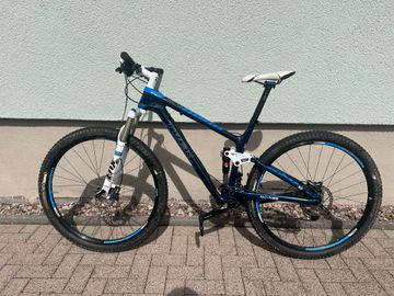 Trek Fuel EX 9.7 29 2014 2014 Mountainbike usato, Blu — immagine 15 di 16
