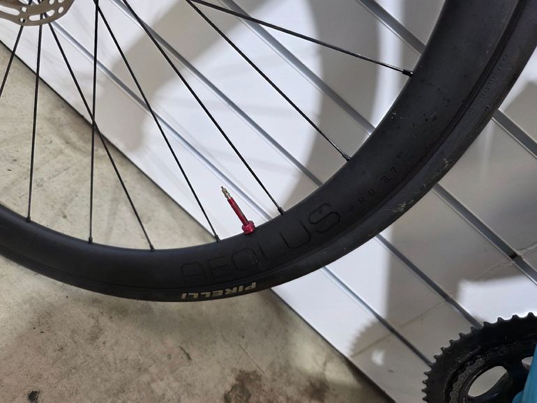 Gebrauchtes Argon 18 E SRAM Red eTap 2023 Road & Gravel, Hellgrau — Bild 8 von 9
