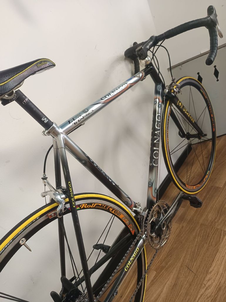 Gebrauchtes Colnago Custom Campagnolo Centaur 1999 Road & Gravel, Hellgrau — Bild 10 von 14