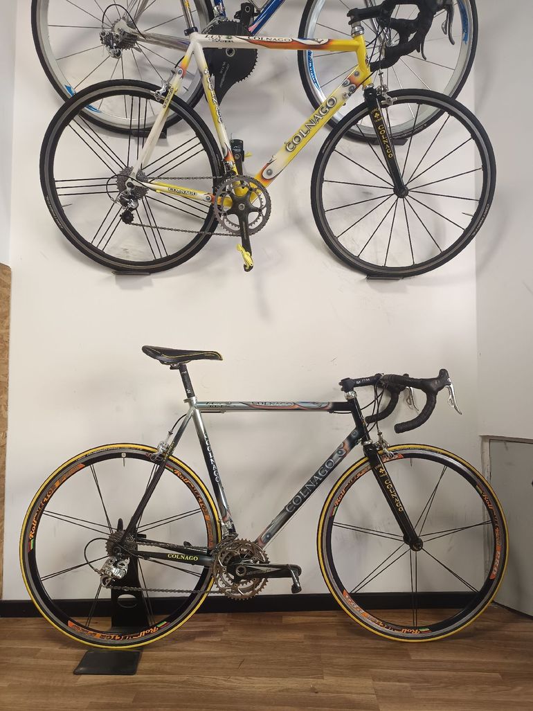 Gebrauchtes Colnago Custom Campagnolo Centaur 1999 Road & Gravel, Hellgrau — Bild 2 von 14