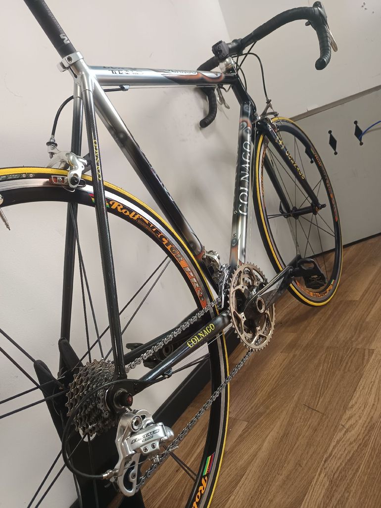 Gebrauchtes Colnago Custom Campagnolo Centaur 1999 Road & Gravel, Hellgrau — Bild 8 von 14