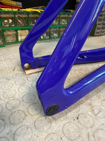 Canyon Aeroad CF SLX 8 2023 Frameset 2023 Road & Gravel usato, Blu — immagine 3 di 16