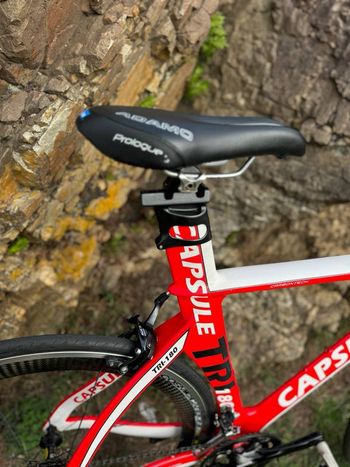 Gebrauchtes Capsule Custom Shimano 105 2020 Road & Gravel, Rot — Bild 6 von 7