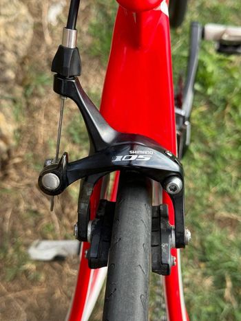Gebrauchtes Capsule Custom Shimano 105 2020 Road & Gravel, Rot — Bild 5 von 7