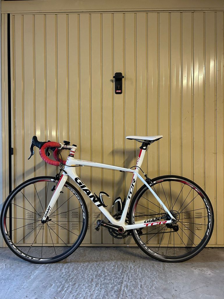 Gebrauchtes Giant Tcr advanced Campagnolo Super Record 2011 Road & Gravel, Weiß — Bild 9 von 11