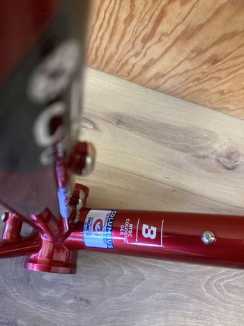 Bombtrack HOOK 2024 Frameset 2024 Road & Gravel usato, Rosso — immagine 4 di 7