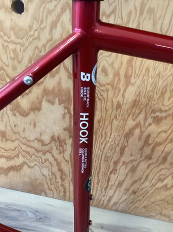 Bombtrack HOOK 2024 Frameset 2024 Road & Gravel usato, Rosso — immagine 7 di 7