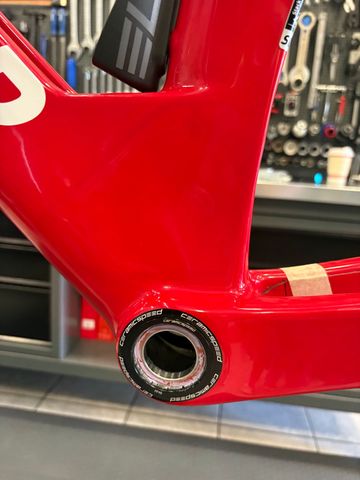 Used Factor SLiCK Frameset Premium 2023 Frameset 2023 Road & Gravel, Red — image 3 of 8