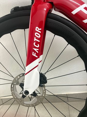 Used Factor SLiCK Frameset Premium 2023 Frameset 2023 Road & Gravel, Red — image 7 of 8