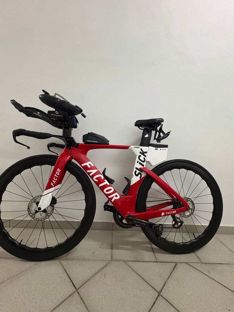 Used Factor SLiCK Frameset Premium 2023 Frameset 2023 Road & Gravel, Red — image 5 of 8