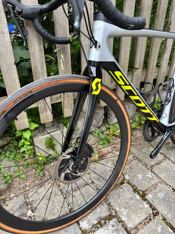 Gebrauchtes Scott Addict RC Pro Disc 2019 2019 Road & Gravel, Hellgrau — Bild 5 von 6