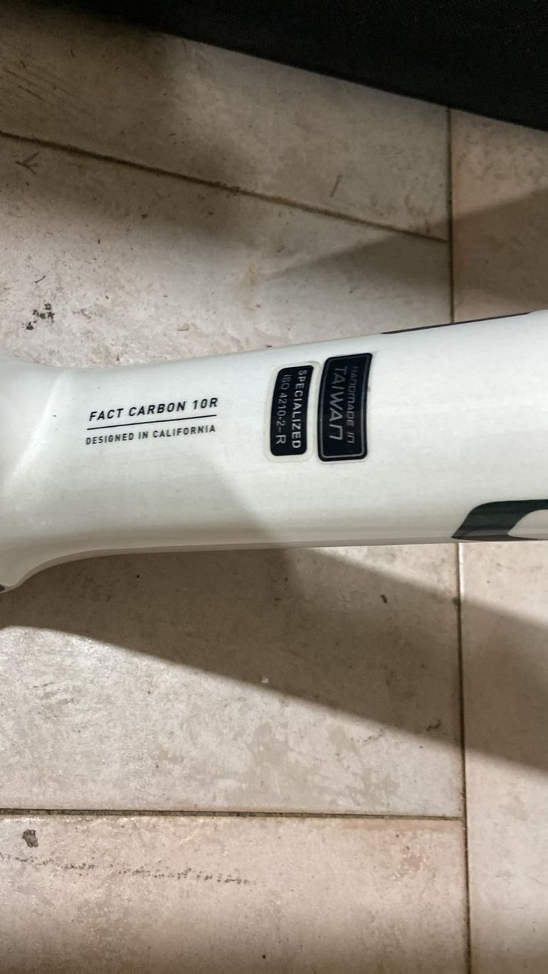 Gebrauchtes S Works Custom Frameset 2022 Road & Gravel, Weiß — Bild 6 von 8