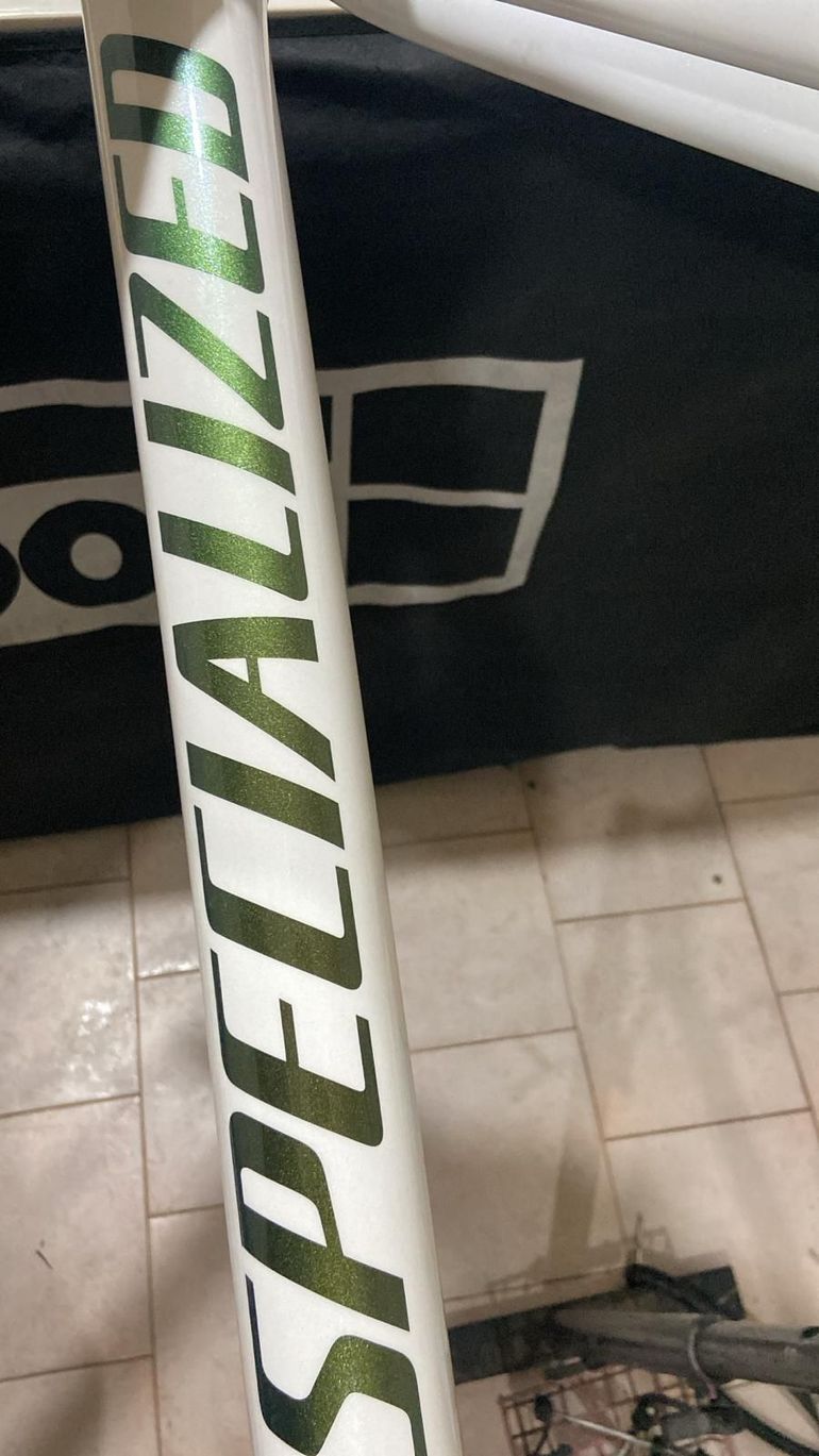 Gebrauchtes S Works Custom Frameset 2022 Road & Gravel, Weiß — Bild 4 von 8