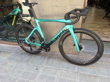 Gebrauchtes Bianchi Oltre Comp 105 Di2 2025 2025 Road & Gravel, Grün — Bild 2 von 6