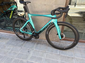 Gebrauchtes Bianchi Oltre Comp 105 Di2 2025 2025 Road & Gravel, Grün — Bild 4 von 6
