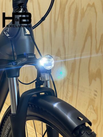 Gebrauchtes Haibike Trekking 4 Shimano Microshift 2023 Urban, Hellgrau — Bild 5 von 14
