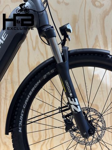 Gebrauchtes Haibike Trekking 4 Shimano Microshift 2023 Urban, Hellgrau — Bild 4 von 14