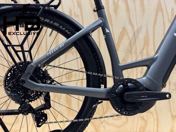 Gebrauchtes Haibike Trekking 4 Shimano Microshift 2023 Urban, Hellgrau — Bild 3 von 14