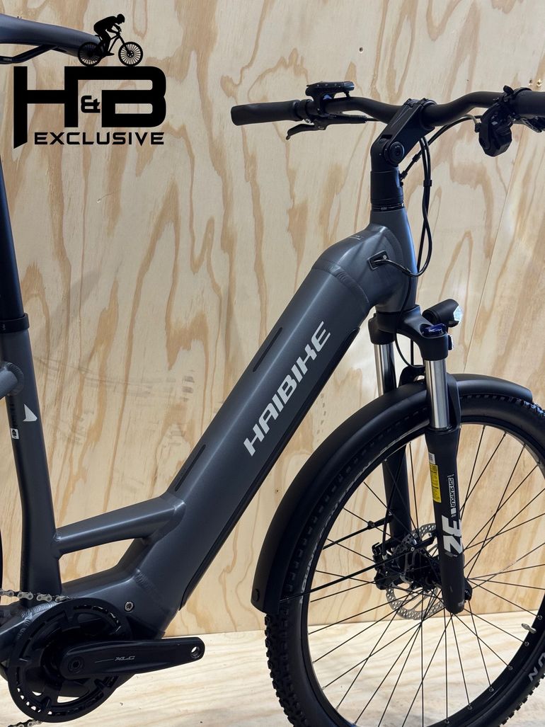 Brugt Haibike Trekking 4 Shimano Microshift 2023 Urban — billede 12 af 14