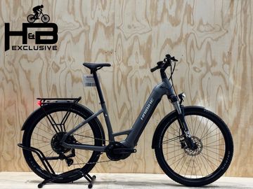 Gebrauchtes Haibike Trekking 4 Shimano Microshift 2023 Urban, Hellgrau — Bild 1 von 14
