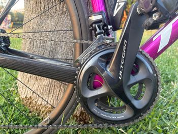 Time Alpe d'huez Shimano Ultegra Di2 2024 Road & Gravel usato, Viola — immagine 3 di 7