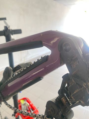Santa Cruz MEGATOWER Frame / Carbon CC 2025 Frameset 2025 Mountainbike usato, Viola — immagine 5 di 8