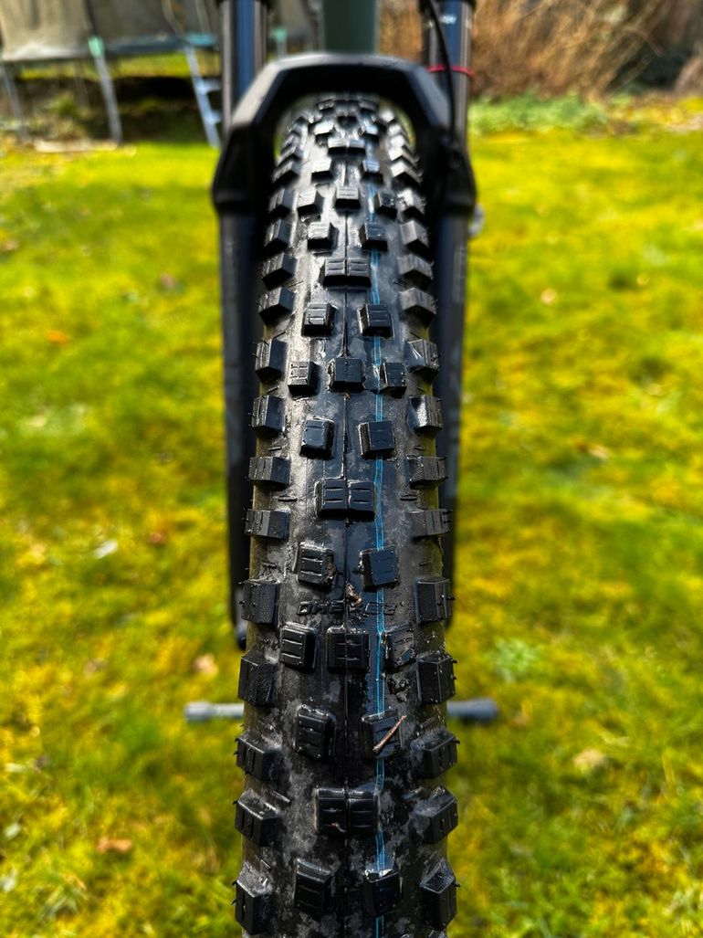 Gebrauchtes Rose Ground Control 3 2024 Mountainbike, Blau — Bild 17 von 18