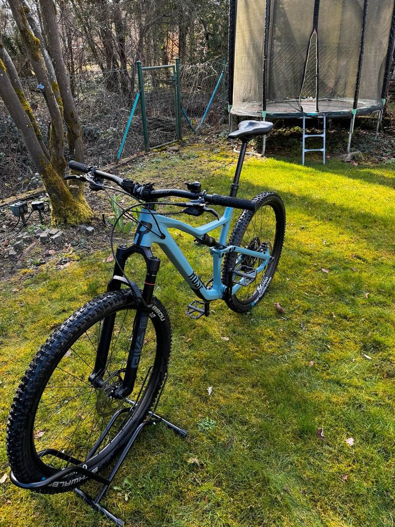 Gebrauchtes Rose Ground Control 3 2024 Mountainbike, Blau — Bild 15 von 18