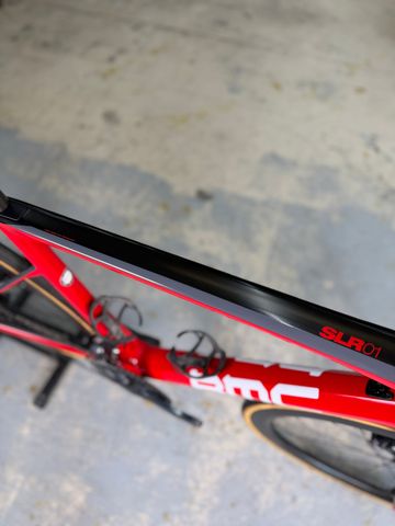 BMC Teammachine SLR01 THREE 2021 2021 Road & Gravel usato, Rosso — immagine 13 di 24