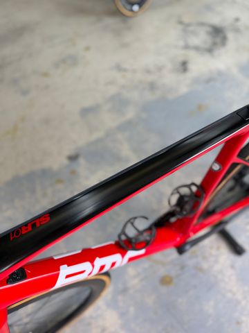 BMC Teammachine SLR01 THREE 2021 2021 Road & Gravel usato, Rosso — immagine 24 di 24