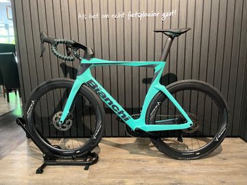 Gebrauchtes Bianchi Oltre Comp 105 Di2 2024 2024 Road & Gravel, Grün — Bild 6 von 8