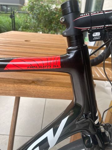 Gebrauchtes Ridley Helium SL 2016 Road & Gravel, Schwarz — Bild 7 von 9