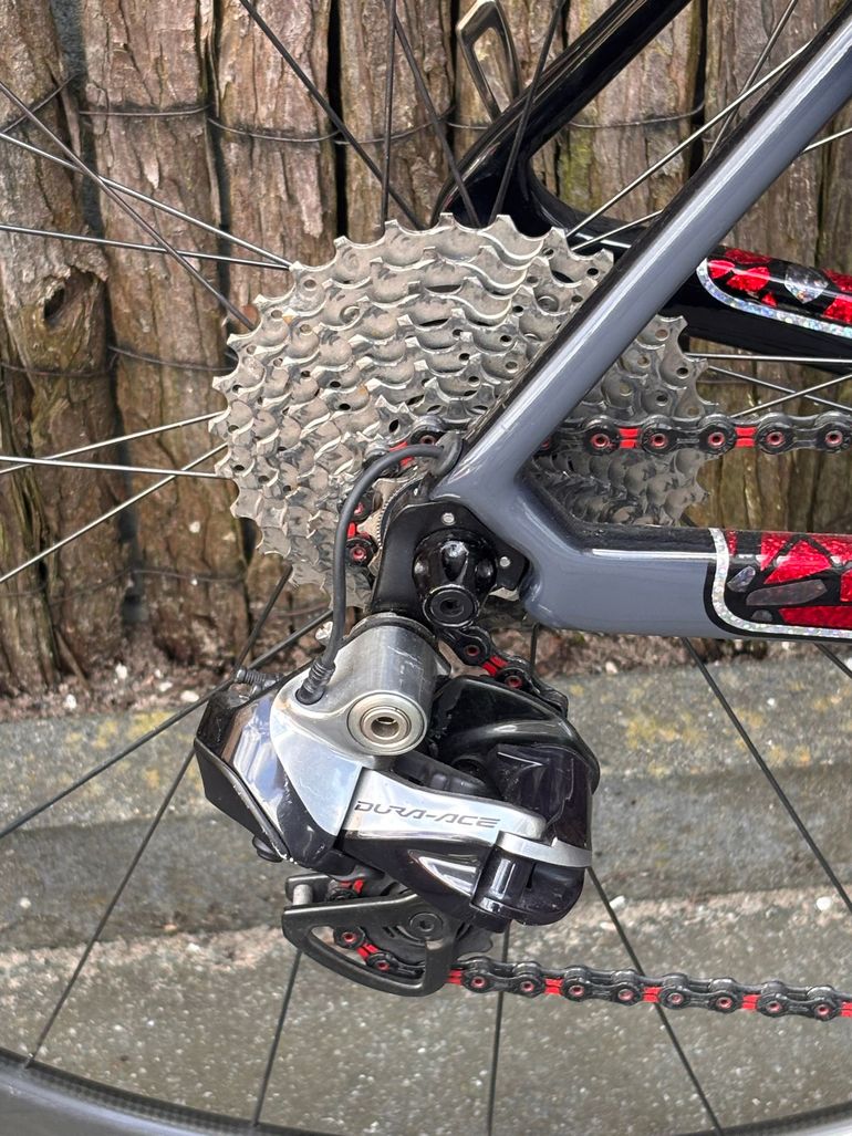 Gebrauchtes Sworks Custom Shimano Dura Ace Di2 2017 Road & Gravel, Rot — Bild 5 von 9