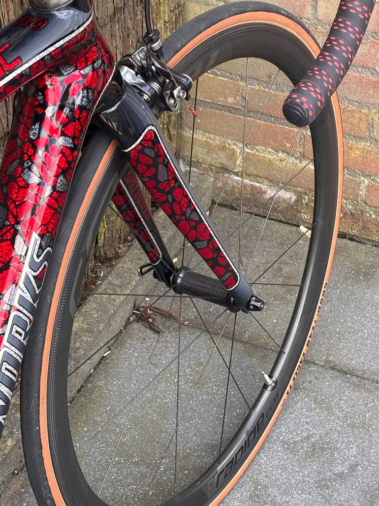 Gebrauchtes Sworks Custom Shimano Dura Ace Di2 2017 Road & Gravel, Rot — Bild 7 von 9