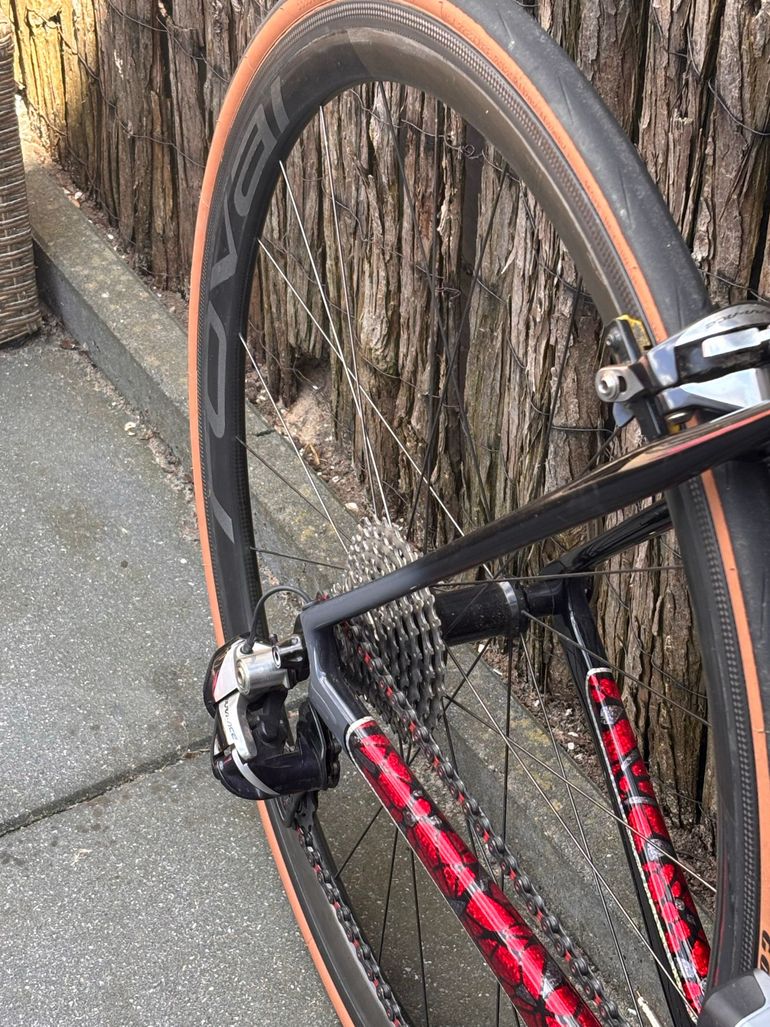 Gebrauchtes Sworks Custom Shimano Dura Ace Di2 2017 Road & Gravel, Rot — Bild 8 von 9