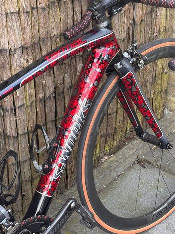 Gebrauchtes Sworks Custom Shimano Dura Ace Di2 2017 Road & Gravel, Rot — Bild 3 von 9