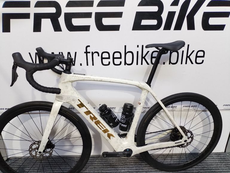 Trek Domane+ SLR 6 2025 2025 Road & Gravel usato, Bianco — immagine 9 di 11