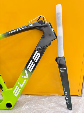 Used Elves Falath Evo + Frameset 2025 Road & Gravel, Green — image 4 of 7