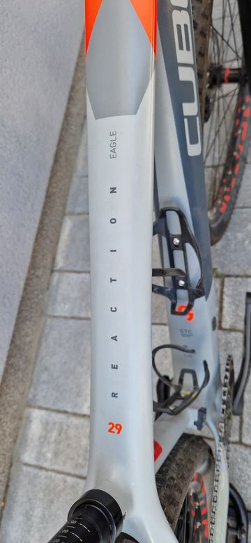 Used CUBE REACTION GTC Eagle 2017 2017 Mountainbike, Light Gray, 29, 27.5 — image 10 of 16