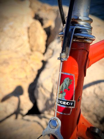 Used Peugeot Custom Simplex Vintage 1980 Road & Gravel, Orange — image 3 of 7