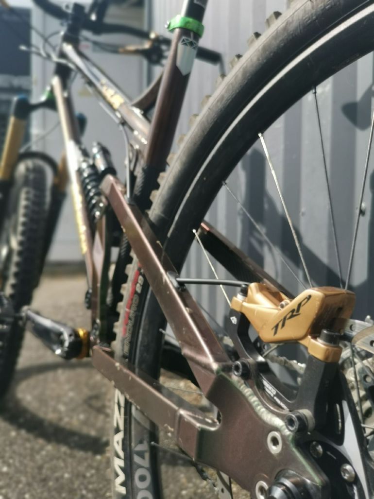 Gebrauchtes Stanton Switch9er Frameset 2018 Mountainbike, Schwarz — Bild 6 von 11