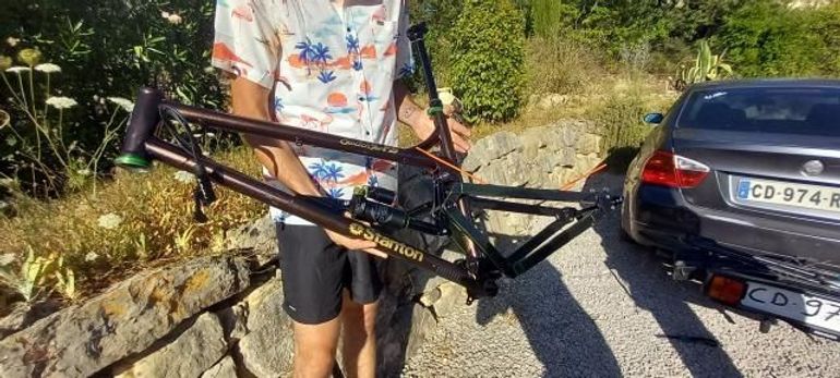 Gebrauchtes Stanton Switch9er Frameset 2018 Mountainbike, Schwarz — Bild 11 von 11