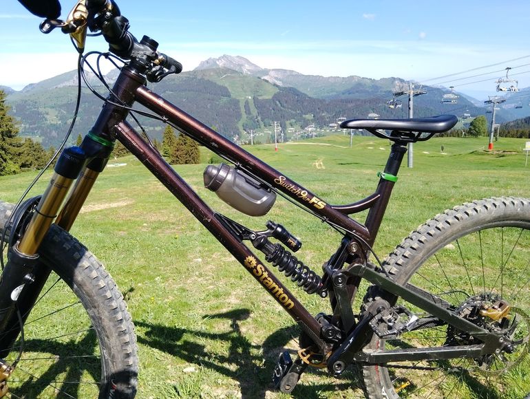 Gebrauchtes Stanton Switch9er Frameset 2018 Mountainbike, Schwarz — Bild 2 von 11