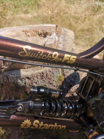Gebrauchtes Stanton Switch9er Frameset 2018 Mountainbike, Schwarz — Bild 9 von 11